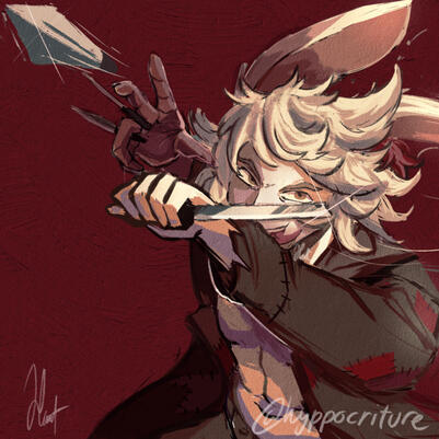 Half-body Coloured Sketch