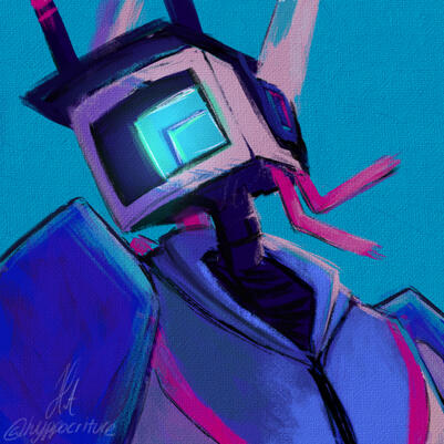 Bust Coloured Sketch